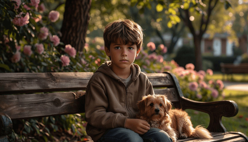 Когда человек грустит, некоторые собаки начинают искать больше контакта